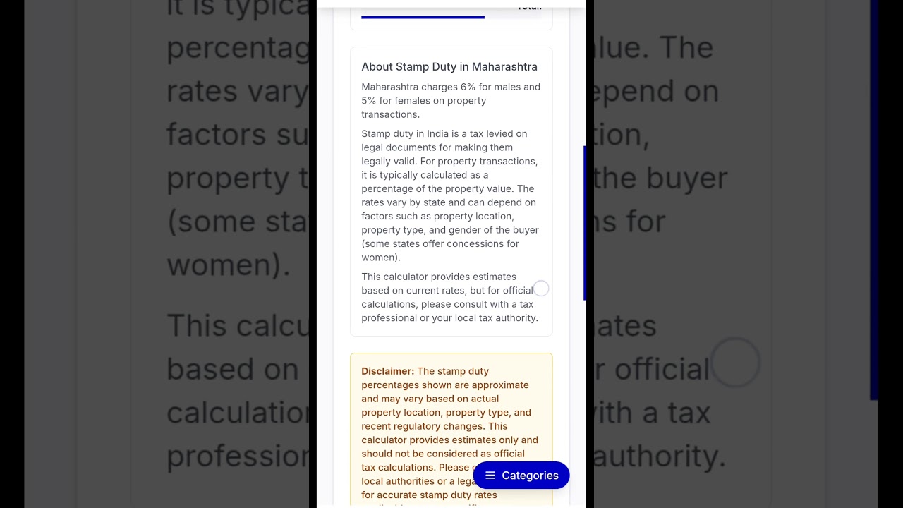 Stamp Duty Calculator  