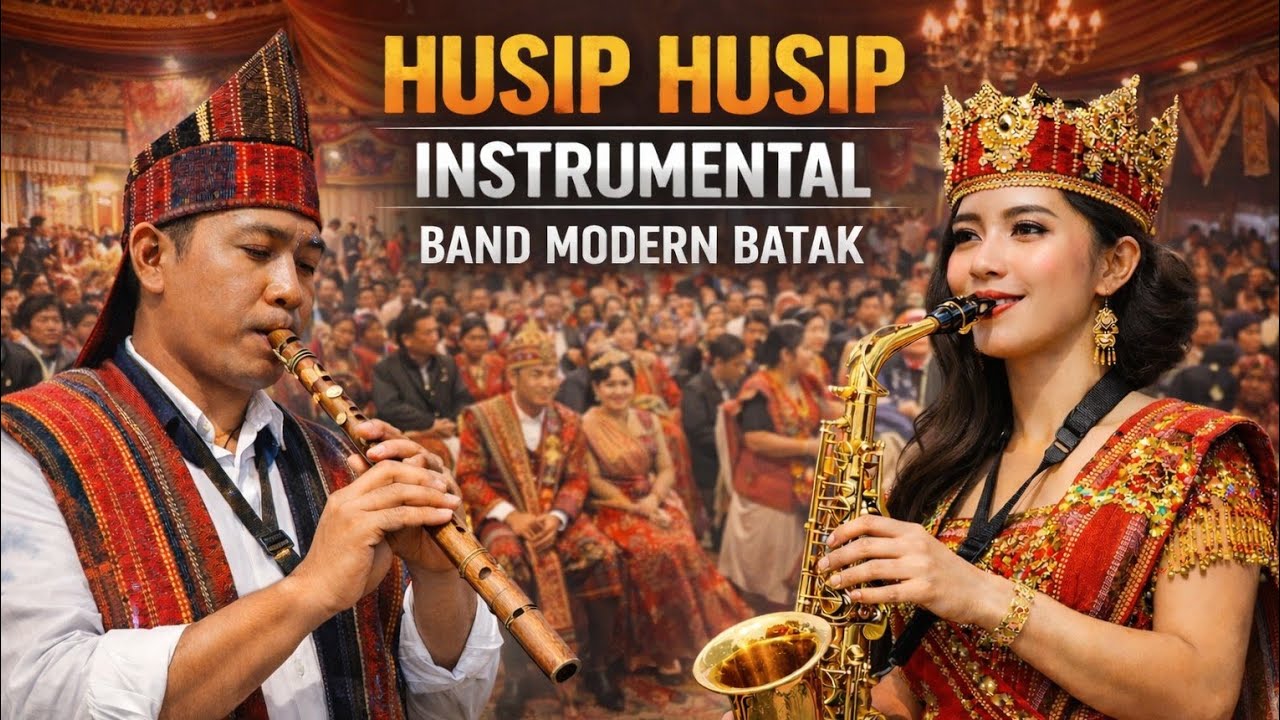 INSTRUMENTAL HUSIP HUSIP COVER BAND MODREN SAXOPHONE-SULING BATAK-GUITAR