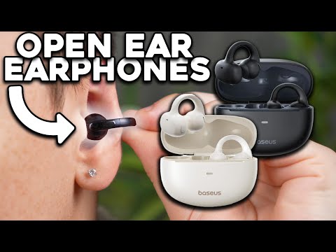 Baseus Bowie Mc1 Pro Open Ear Headphones - A New Clip On Ear Design.