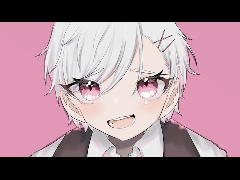 【手描きOC】こっち見てよ。