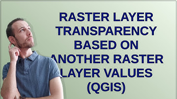Gis: Raster layer transparency based on another raster layer values (QGIS)
