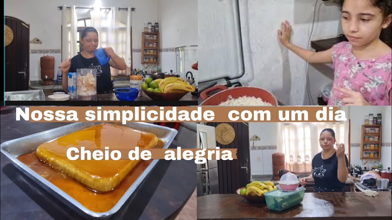 ORGANIZANDO A COZINHA,  LAVANDO  ROUPA  ,COMIDA  CASEIRA,  SOBREMESA  SIMPLES  