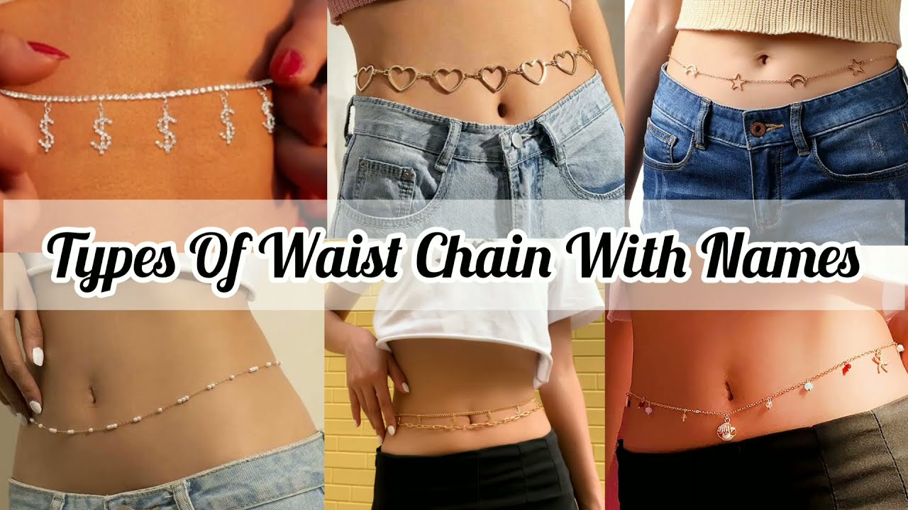 Waist Names Types of Waist Chain With Names/कमरबंद का प्रकार/#trendygirlneeti # ...