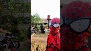 temen spiderman pada pulang #trendingshorts