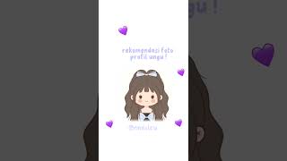 rekomendasi foto profil ungu! 💜🙇🏻‍♀️ #rekomendasi #fotoprofil #ungu #purple #lilac #foryupage #4u