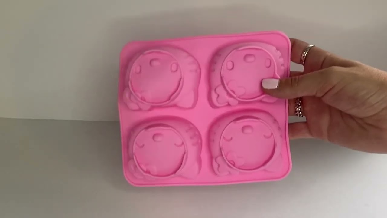 HELLO KITTY SOAP MOULD  REUSABLE SILICONE END OF LINE