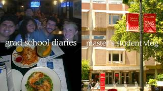 grad student diaries | orientation & first day of classes