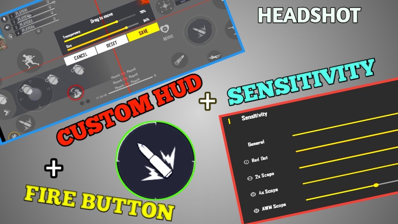 FREE FIRE DRAG HEADSHOT TIPS & TRICKS| SENSITIVITY ...