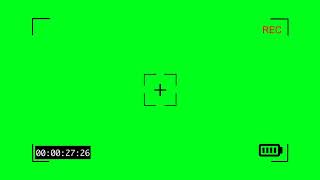 Green Screen Camera Frame
