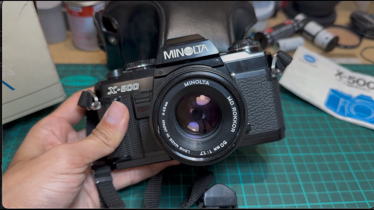 Minolta X500 Tutorial Video - YouTube