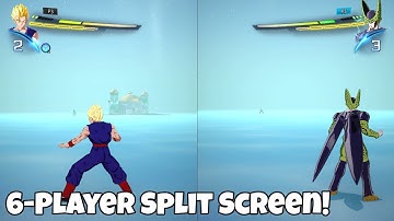 Dragon Ball: Sparking! Zero 6-Player Split Screen Local Couch Multiplayer Switch 2 Gameplay!