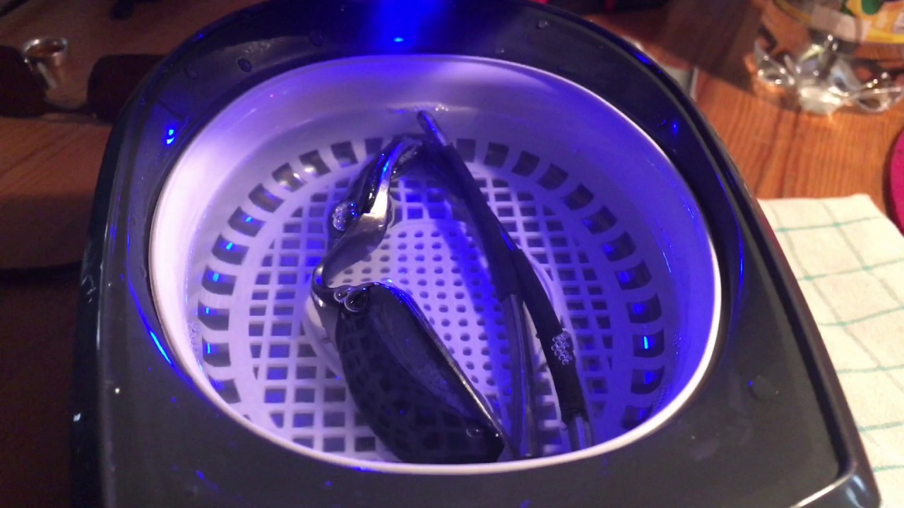How to clean sunglasses with an Ultrasonic cleaner sun cheaters