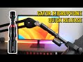 Быстросъемный держатель для микрофона GATOR FRAMEWORKS GFW-MIC-QRTOP Quick Release Mic Attachment