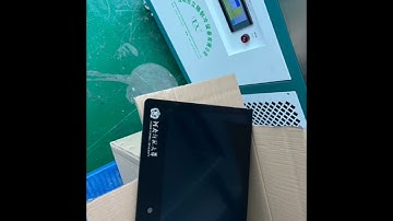 LCD screen is separated and repaired