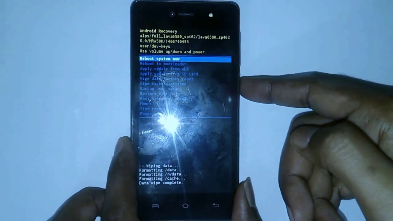 how to hard reset lava iris 702 and pattern lock solution