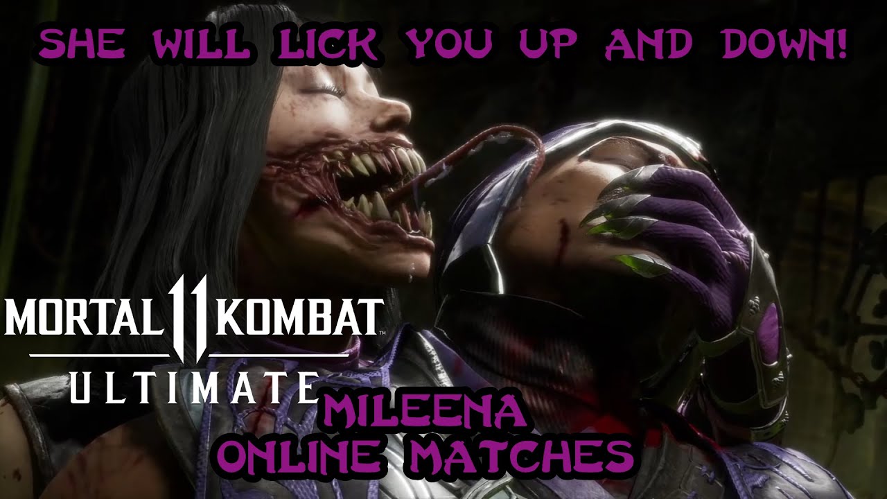 She Will Lick You Up And Down!  Mileena