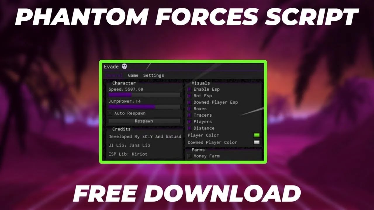 NEW* Phantom Forces OP Script (2023) PASTEBIN 