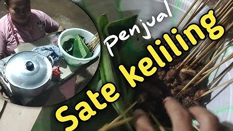 PENJUAL SATE KELILING // ASLI MADURA BOSKU