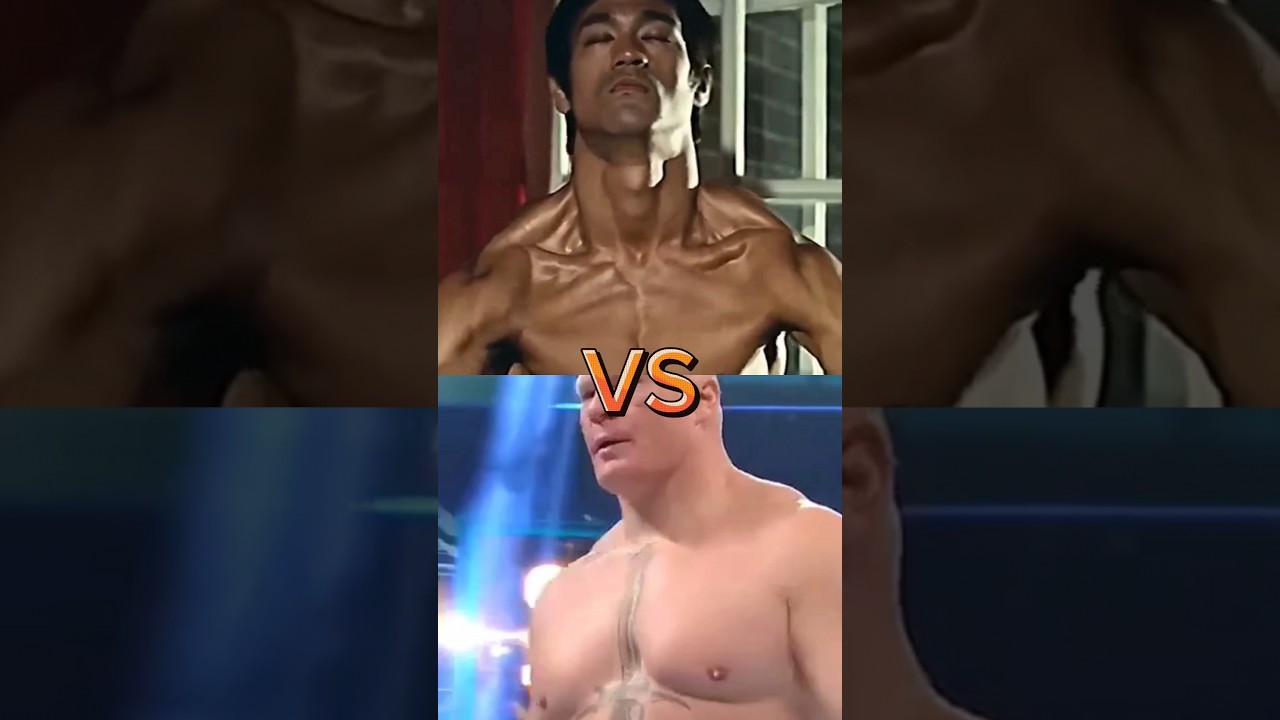 Bruce Lee Vs Brock Lesnar 🔥 #shorts #brucelee #brocklesnar #viral #sorts #varunbundela
