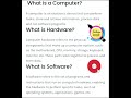 Understanding Computer Components: Definitions of Hardware and Software