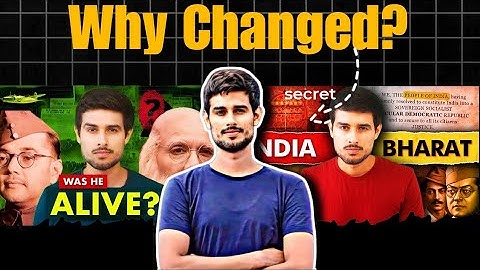 Why Dhruv Rathee Change His Thumbnail: Secret @dhruvrathee
