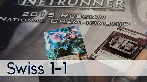Russian Nationals 2015 - Noise vs HB: EtF | Android: Netrunner