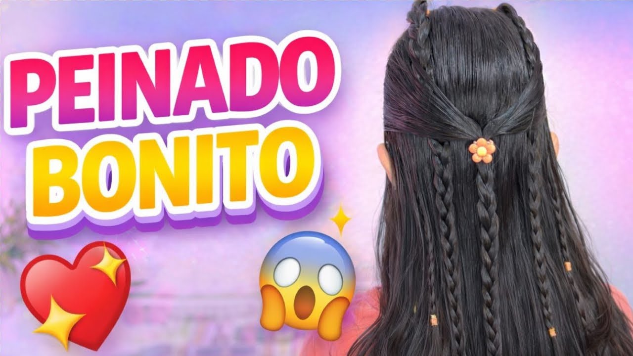 ✨ Милая прическа для девочек 💖 Простая, быстрая и идеально подходит для школы