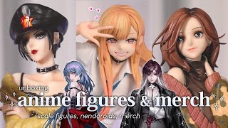 Great anime figures and even better merch✨ // anime figure & merch haul unboxing