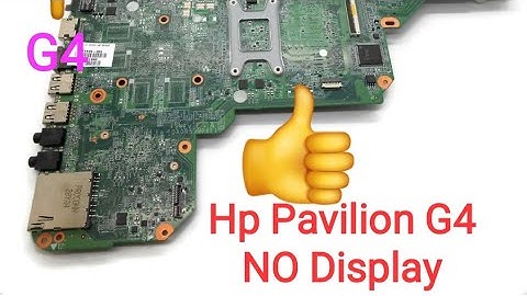 HP Laptop No Display Repair G4
