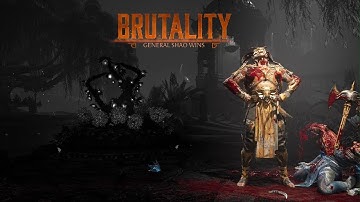 [MK1] GENERAL SHAO BRUTALITY COMBO!?!?