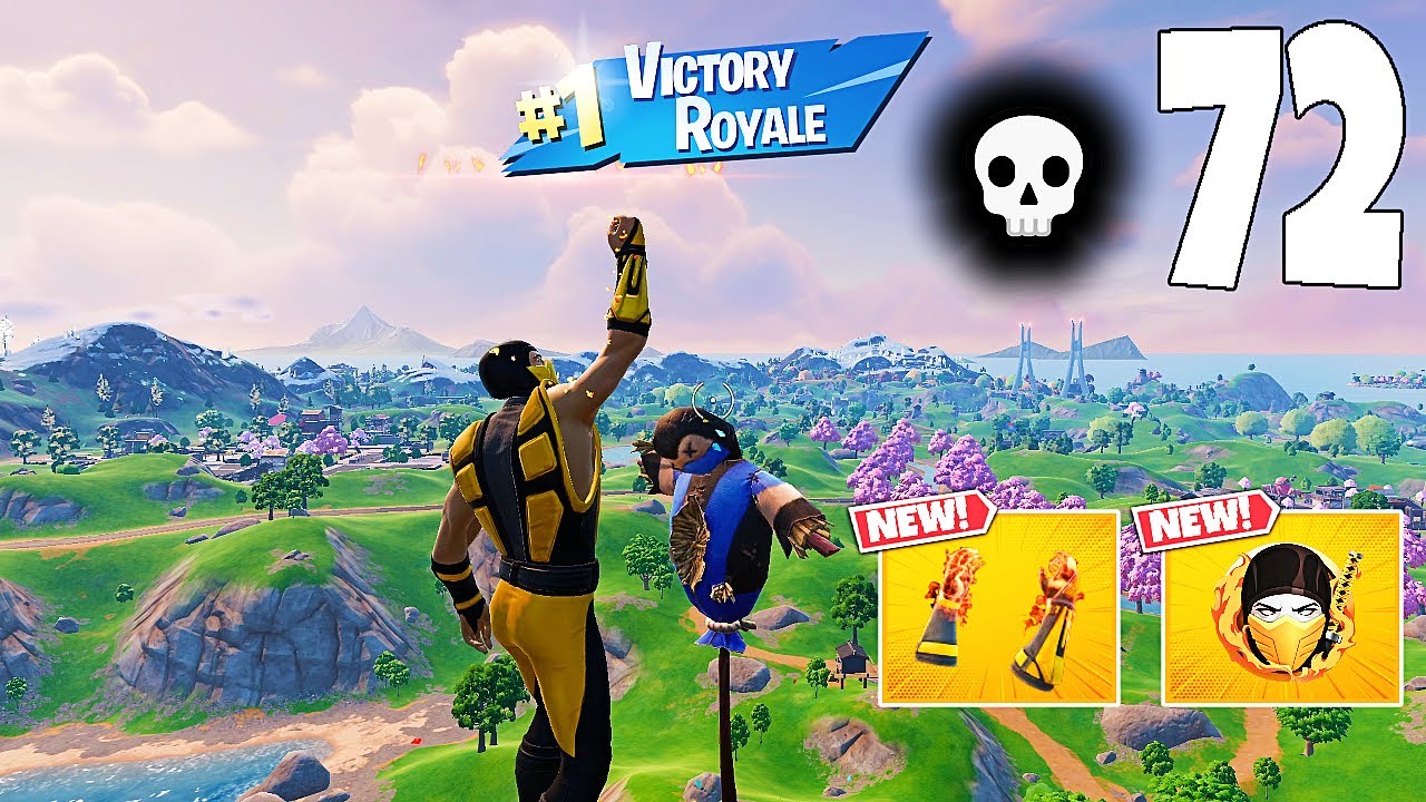 72 Elimination Solo Vs Squads "Zero Build" Gameplay Wins (NEW Fortnite Chapter 6 PC)