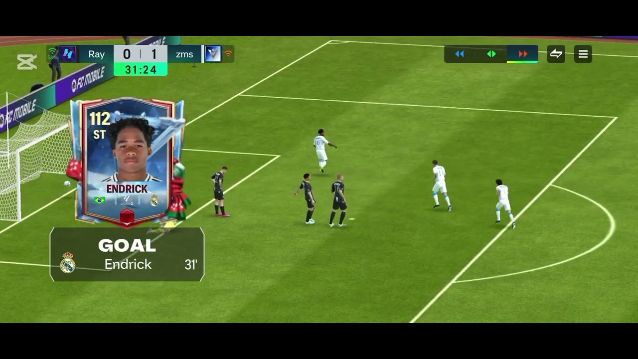 My FC Mobile football match