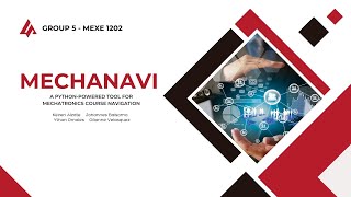 MECHANAVI: A PYTHON-POWERED TOOL FOR MECHATRONICS COURSES EXPLORATION screenshot 2