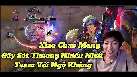 Xiao Chao Meng - Vietsub : Gây Sát Thương Nhiều Nhất Team Với Ngộ Không Rank Cao Thủ Hàn