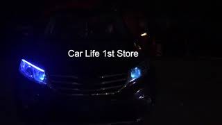 2x Ultrafine DRL 30 45 60cm Daytime Running Light Flexible Soft Tube Guide Car LED Strip White Red T screenshot 4