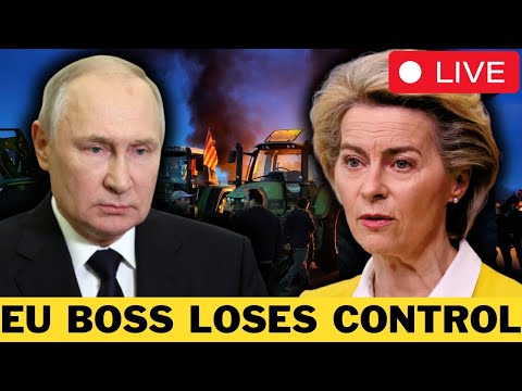 🚨 LIVE: Von Der Leyen Blames Farmers Revolt On Putin