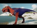 Wild Animals Jurassic world Gameplay Walkthrough DINOSAUR of GODZILLA, Carnotaurus T,Rex
