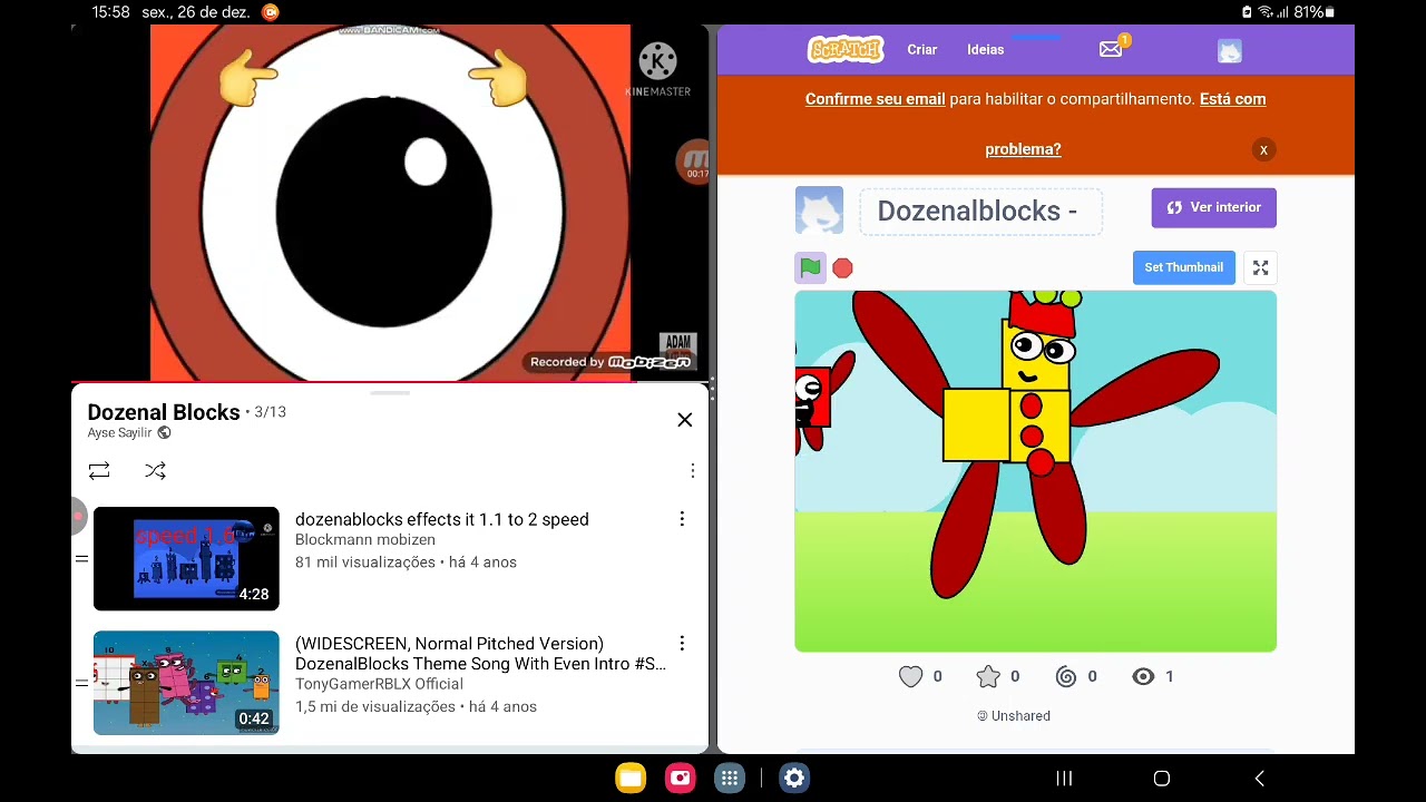 Dozenalblocks intro reverse vs Dozenalblocks intro remake 