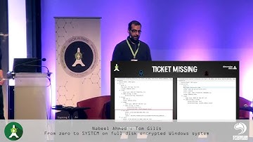 HIP16-TALK From zero to SYSTEM on full disk encrypted Windows system