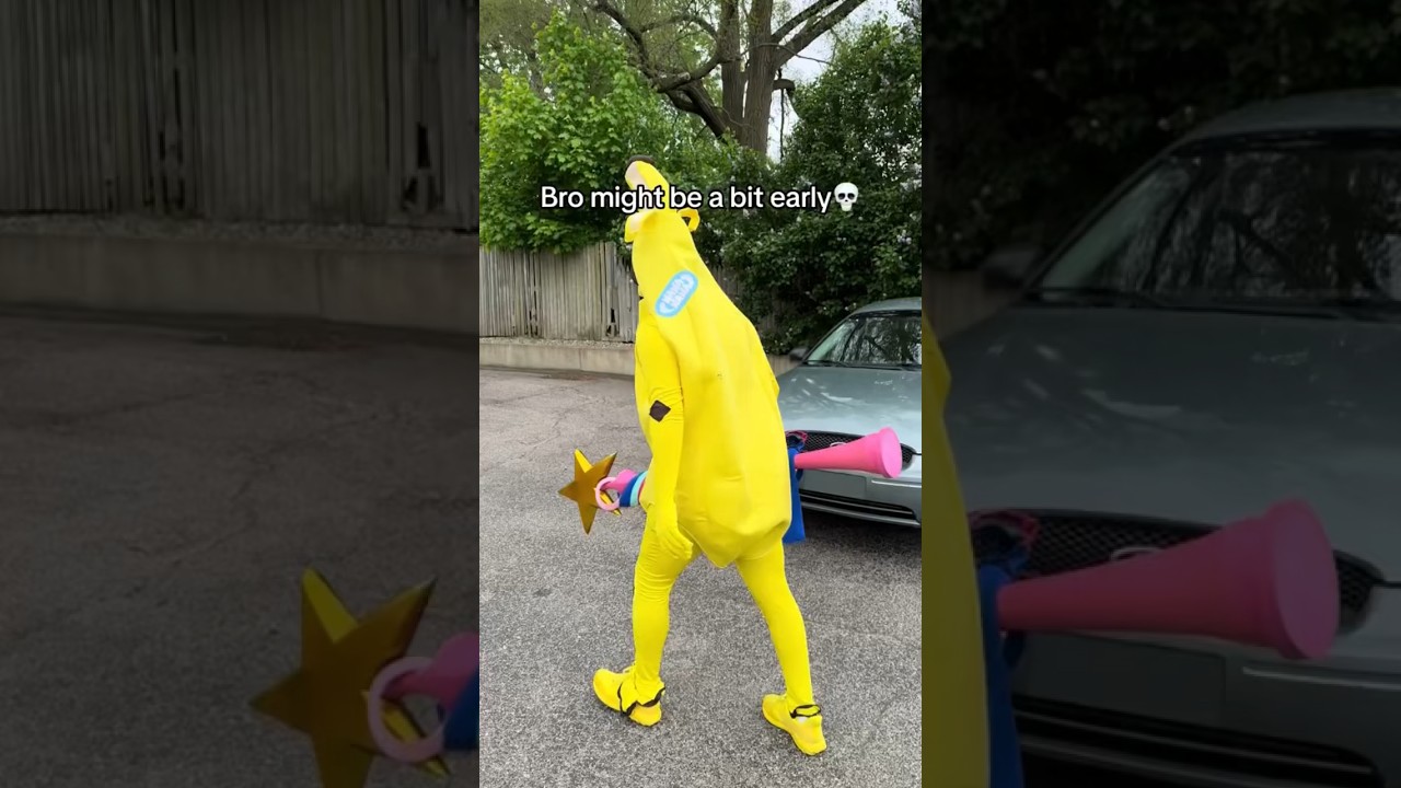 I Became The Peely Outfit In Fortnite!