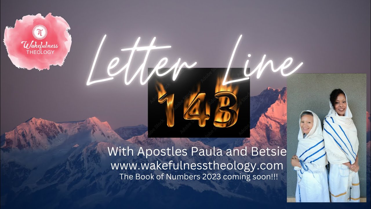 143 Letters 143 Letter Line #thebookofnumbers2023 - YouTube