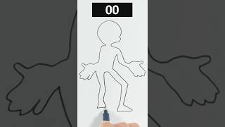 Who? Drawing Ojisan from the outline! #drawing #おじさん構文