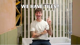 WE HAVE A BATHROOM...NEARLY? | LONDON HOME RENOVATION UPDATE