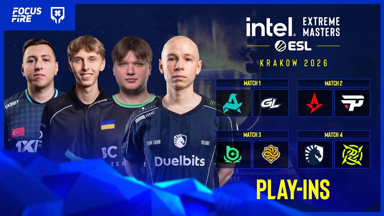 [FIL] IEM Krakow 2026 Play-ins - Aurora vs GL, Astralis vs paiN, BC Game vs Legacy, Liquid vs NIP