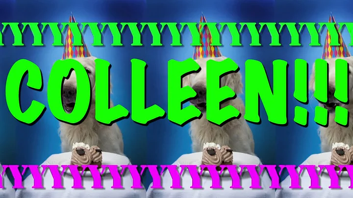HAPPY BIRTHDAY COLLEEN! - EPIC Happy Birthday Song