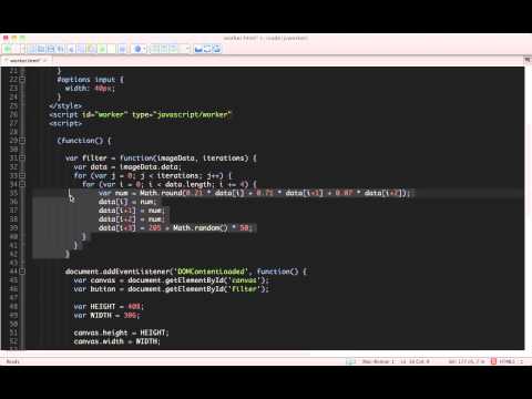 JavaScript Web Workers