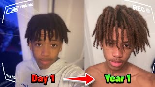 My Dreadlock Journey | 1 Year Transformation