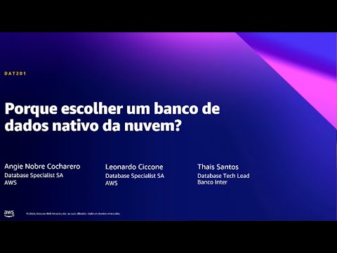 Vídeo: O que é banco de dados nativo em nuvem?