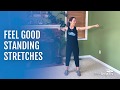 Silversneakers feel good standing stretches