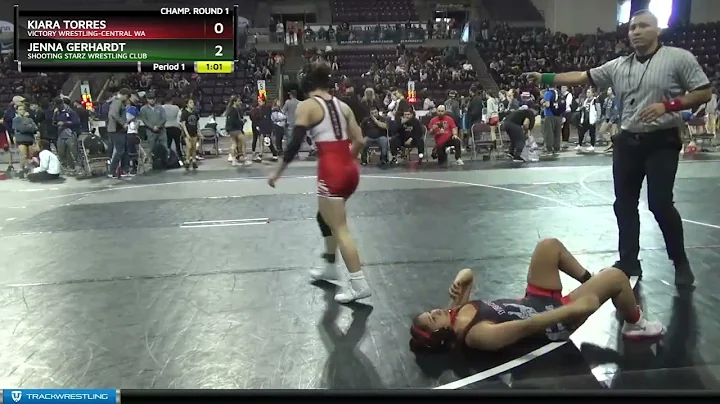 106 Lbs Champ. Round 1 - Jenna Gerhardt, Shooting ...